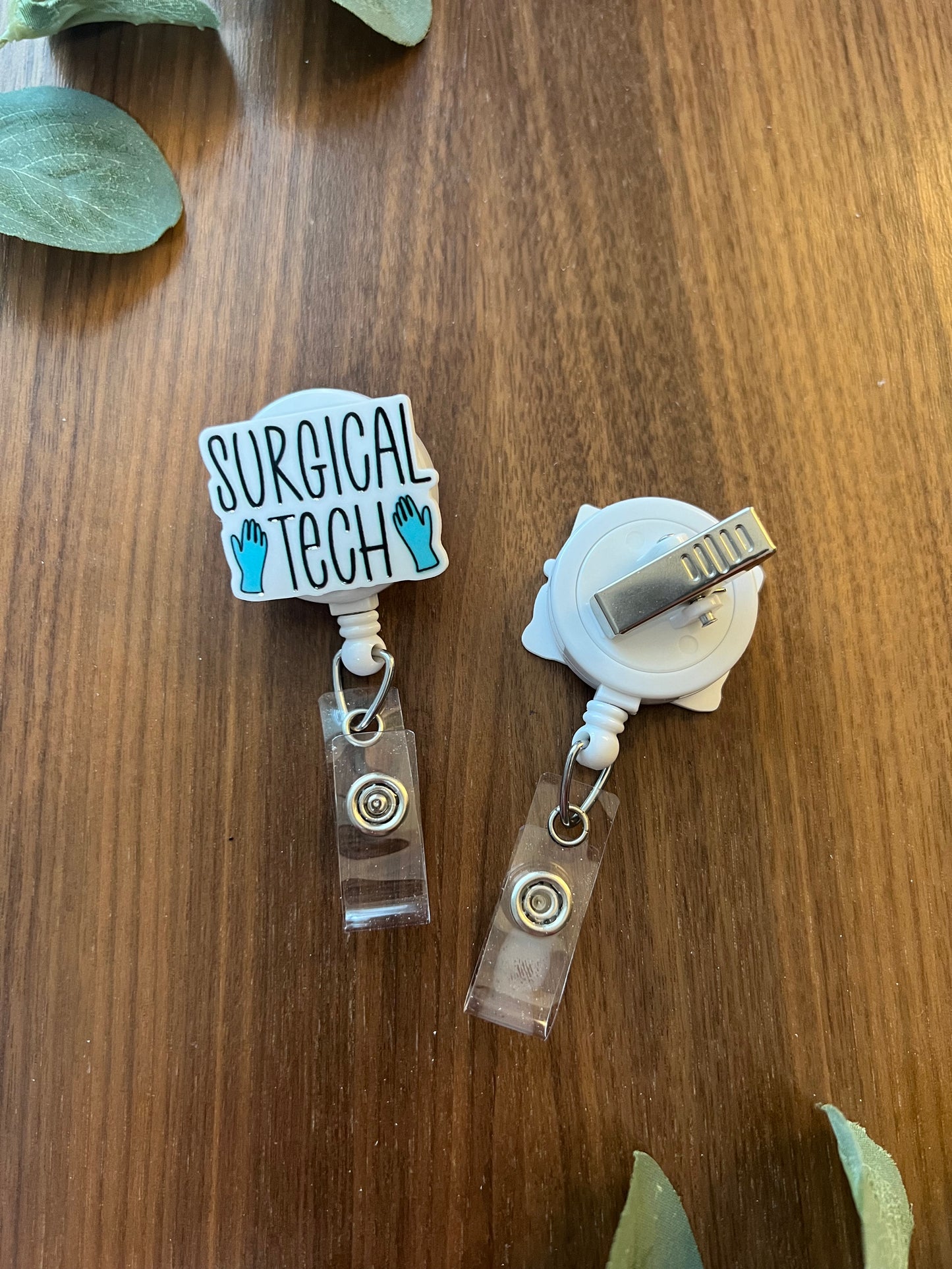 Surgical Tech Badge Reel