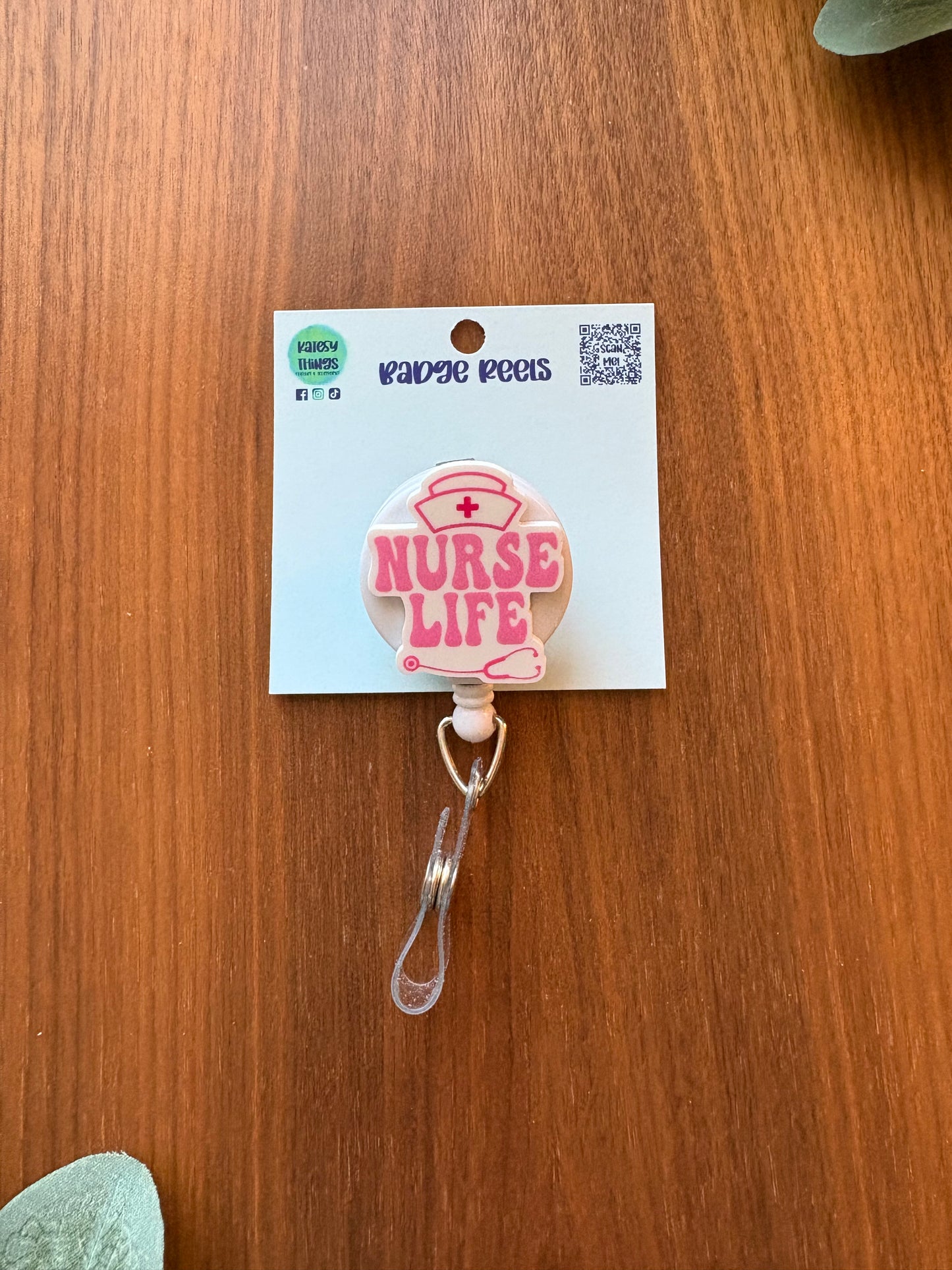 Nurse Life Badge Reel