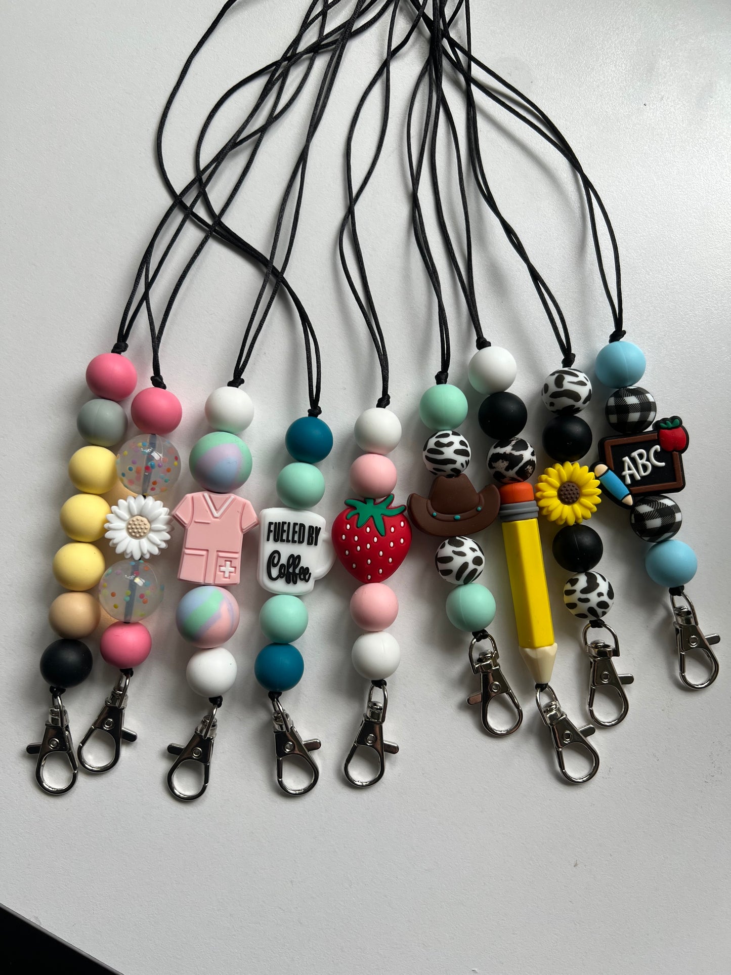 Custom Beaded Lanyard