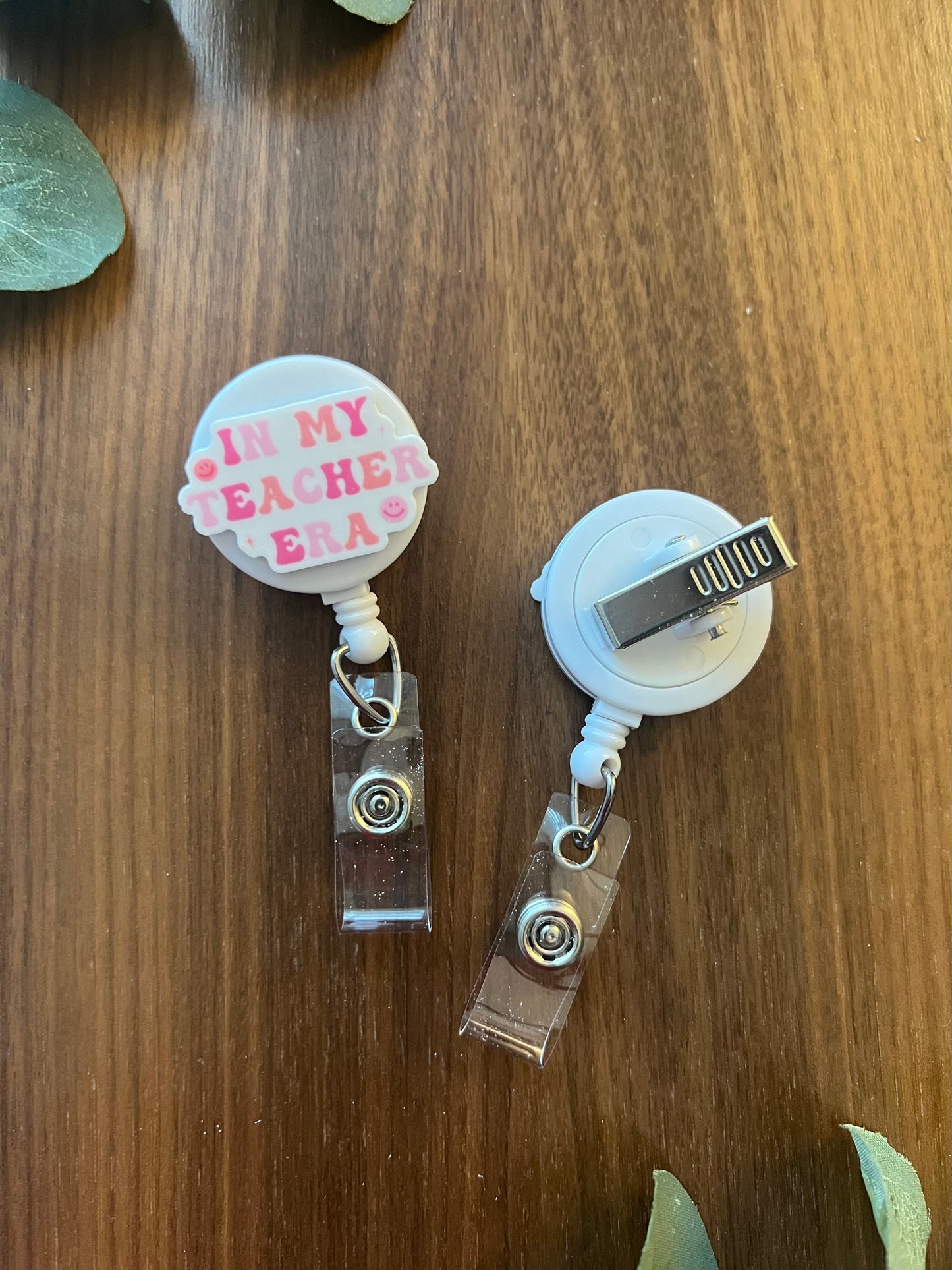 In My Teacher Era - Pink Badge Reel