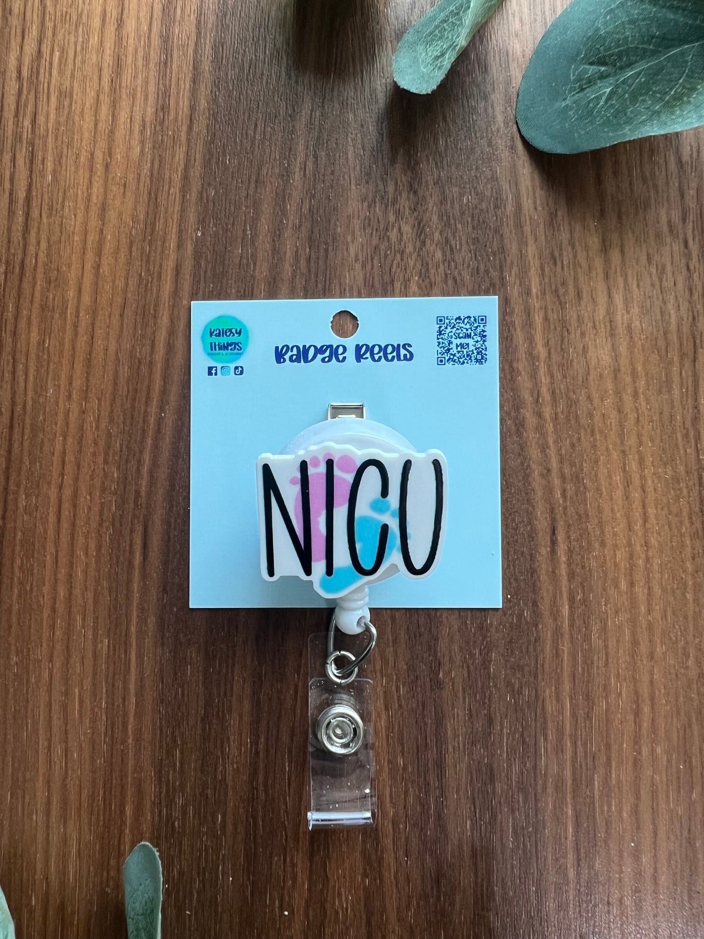 NICU Nurse Badge Reel