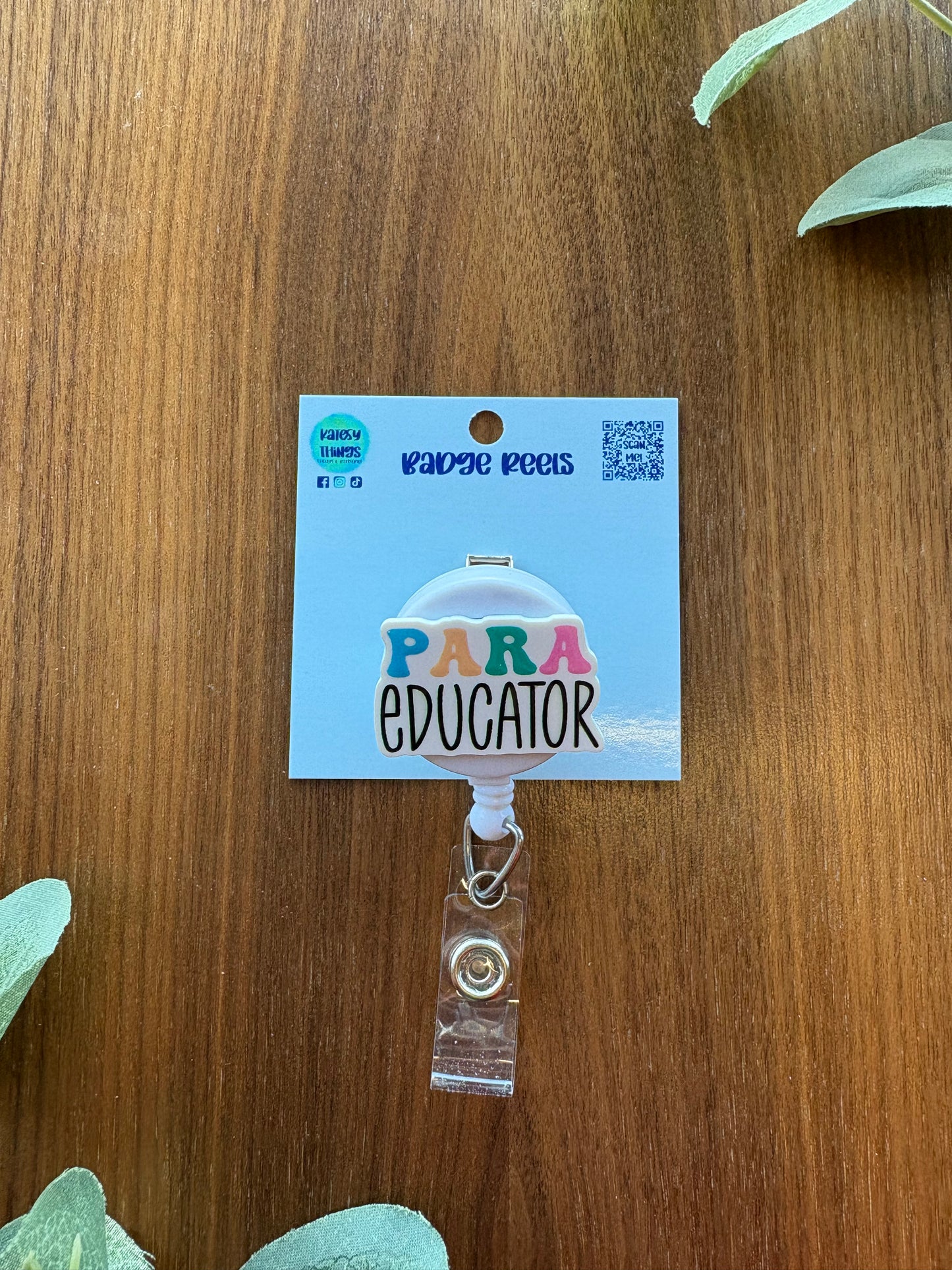 Para Educator - Colorful Badge Reel