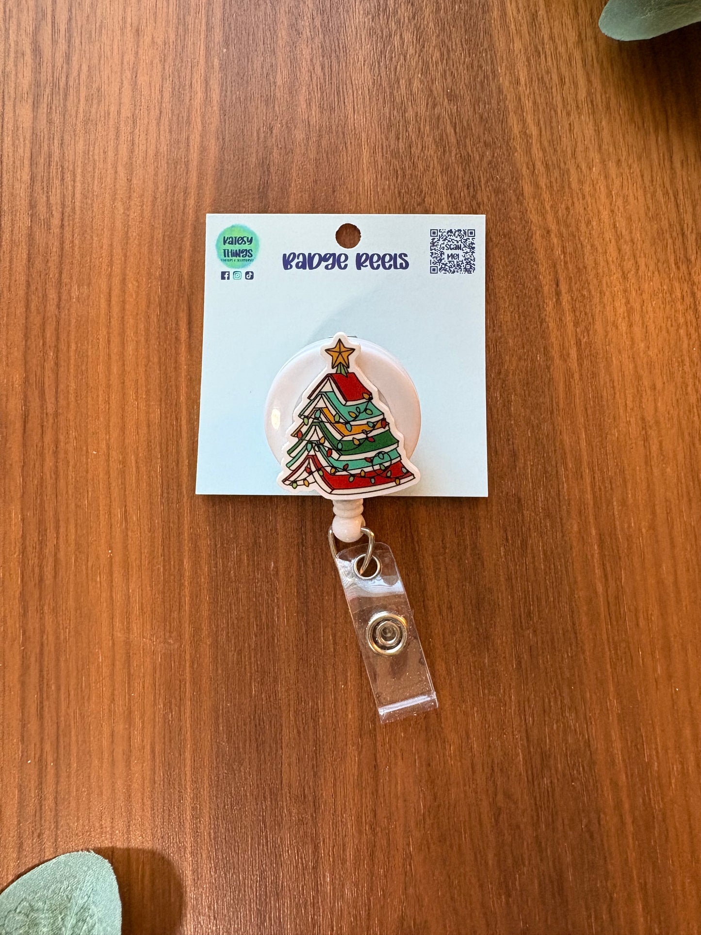Book Tree Badge Reel - Holiday Collection
