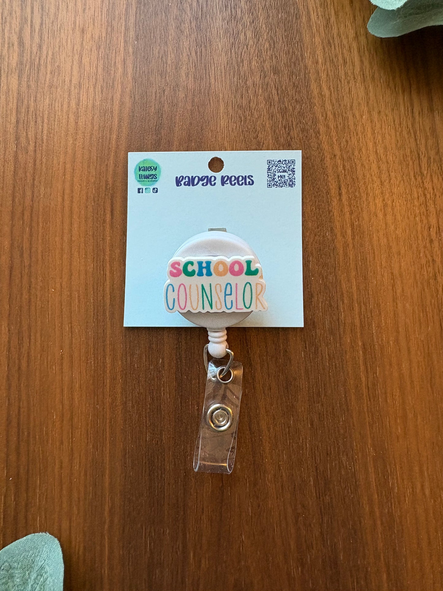 School Counselor Badge Reel