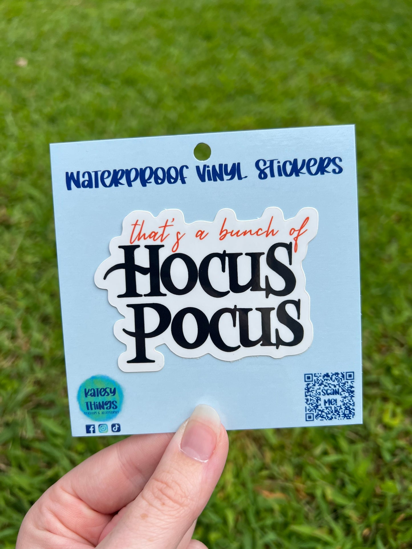 Hocus Pocus Vinyl Sticker