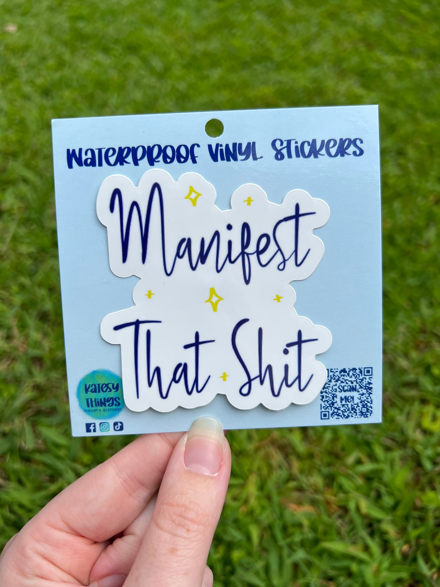 Manifest That Shit Vinyl Sticker