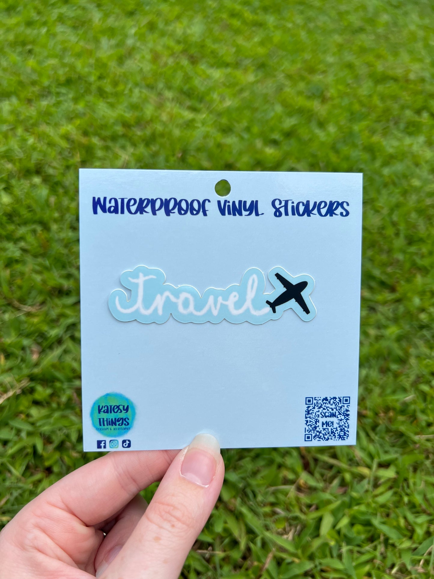 Travel Vinyl Sticker