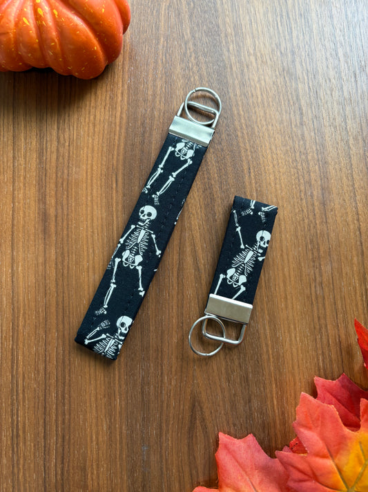 Dancing Skeletons Key Fob - Spooky Collection