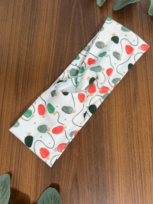 Christmas Lights Headband-Holiday Collection