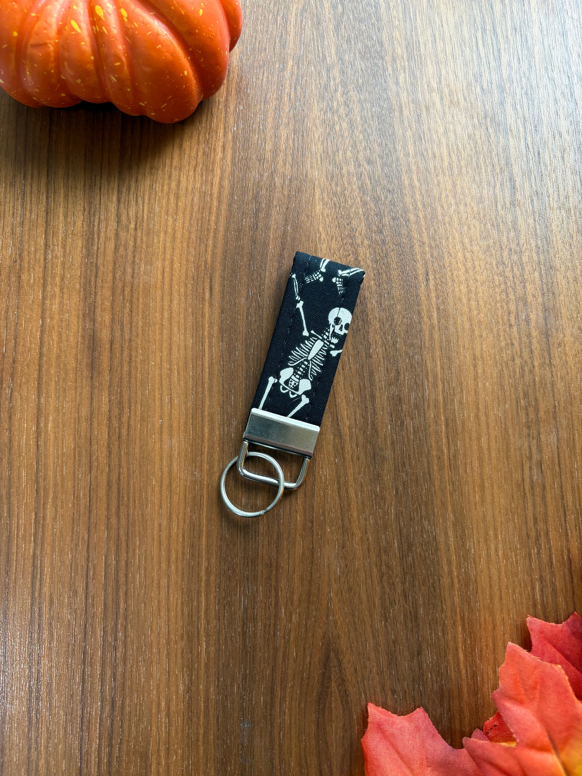 Dancing Skeletons Key Fob - Spooky Collection