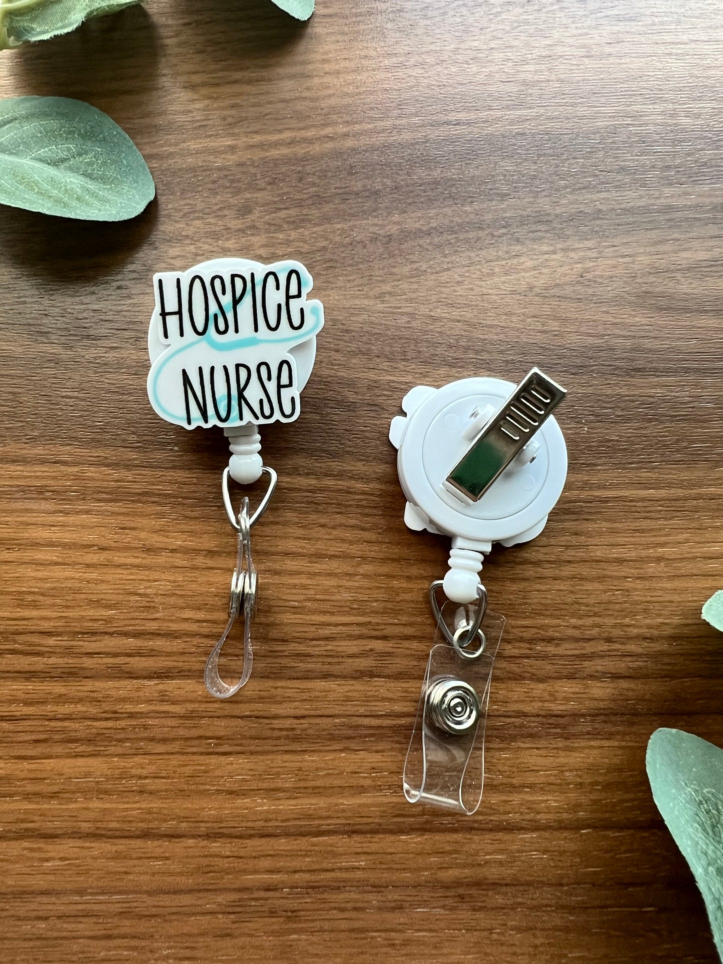 Hospice Nurse Badge Reel