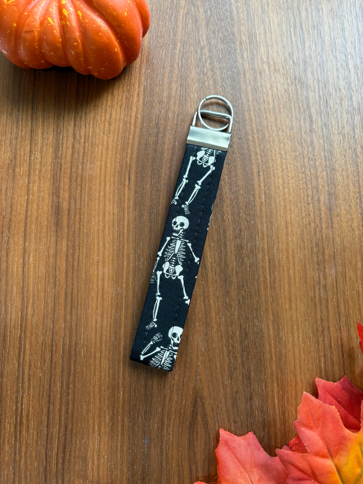 Dancing Skeletons Key Fob - Spooky Collection