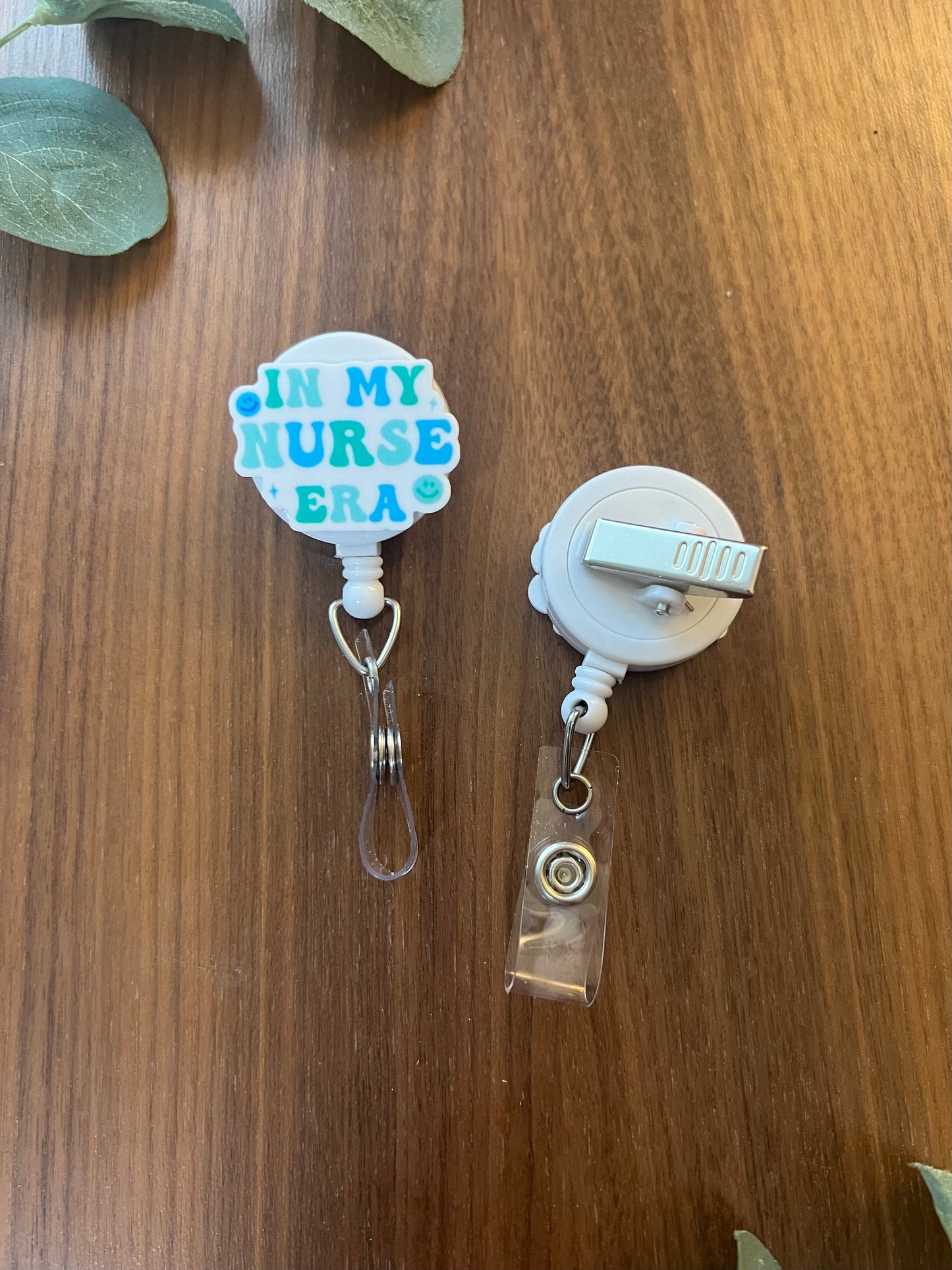 In My Nurse Era - Teal & Blue Badge Reel