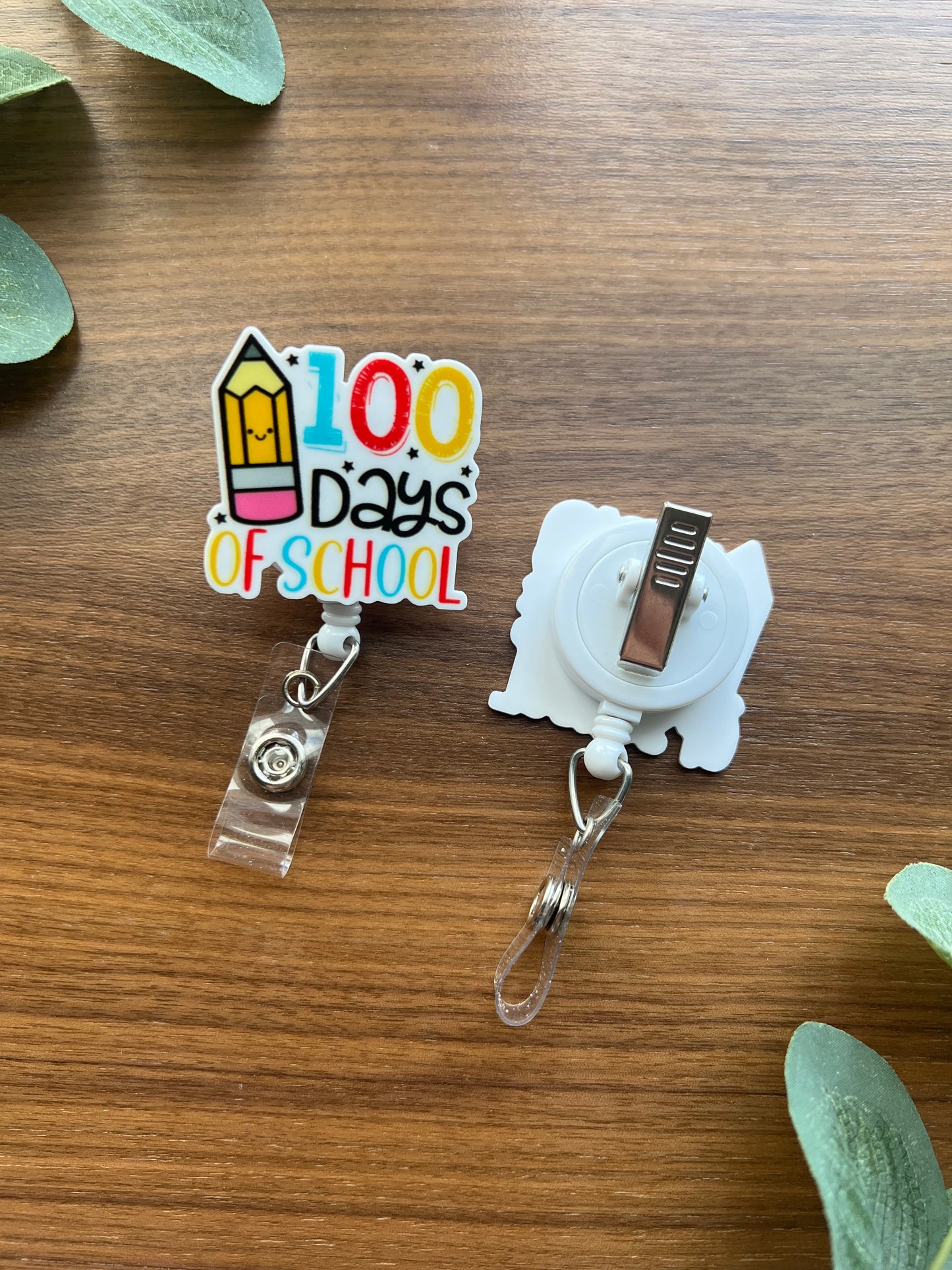 100 Days of School Badge Reel