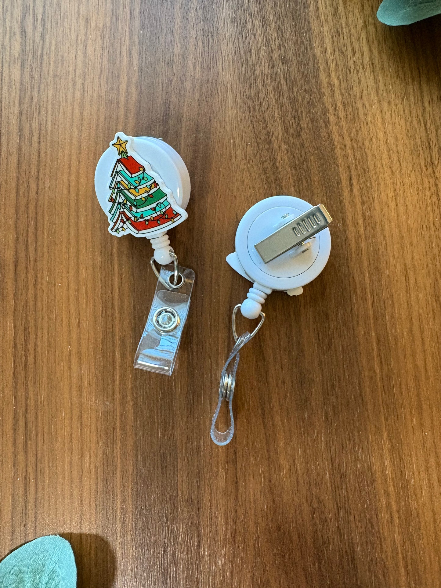 Book Tree Badge Reel - Holiday Collection