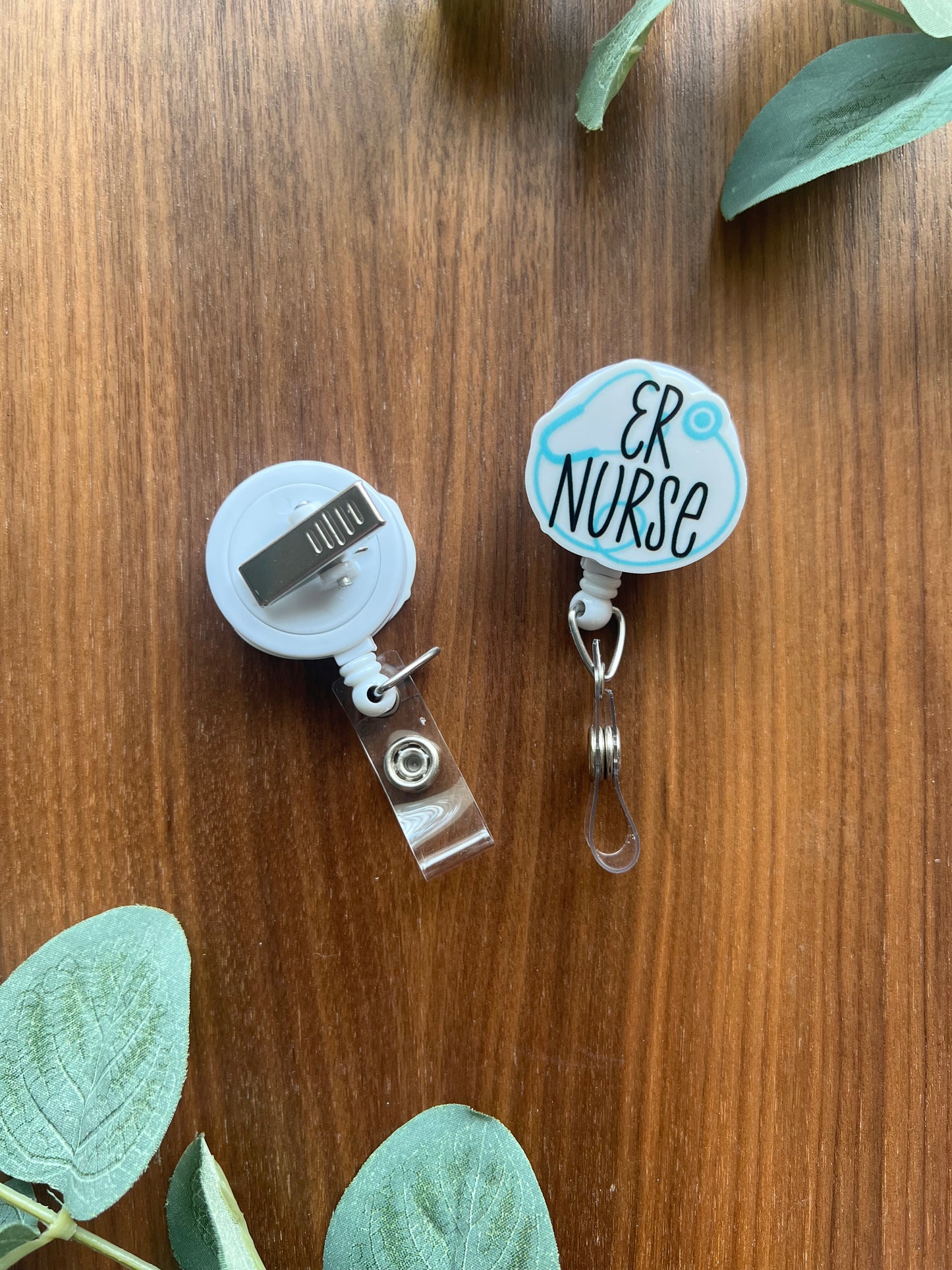 ER Nurse Badge Reel