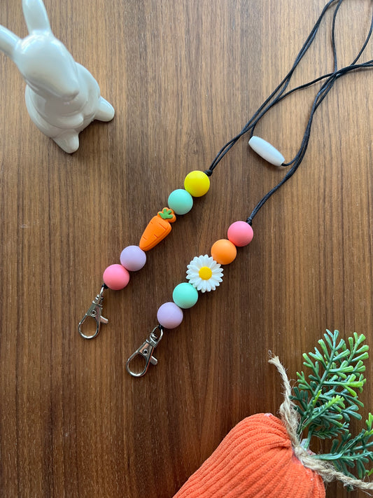 Easter Silicone Beaded Lanyard-Easter Collection