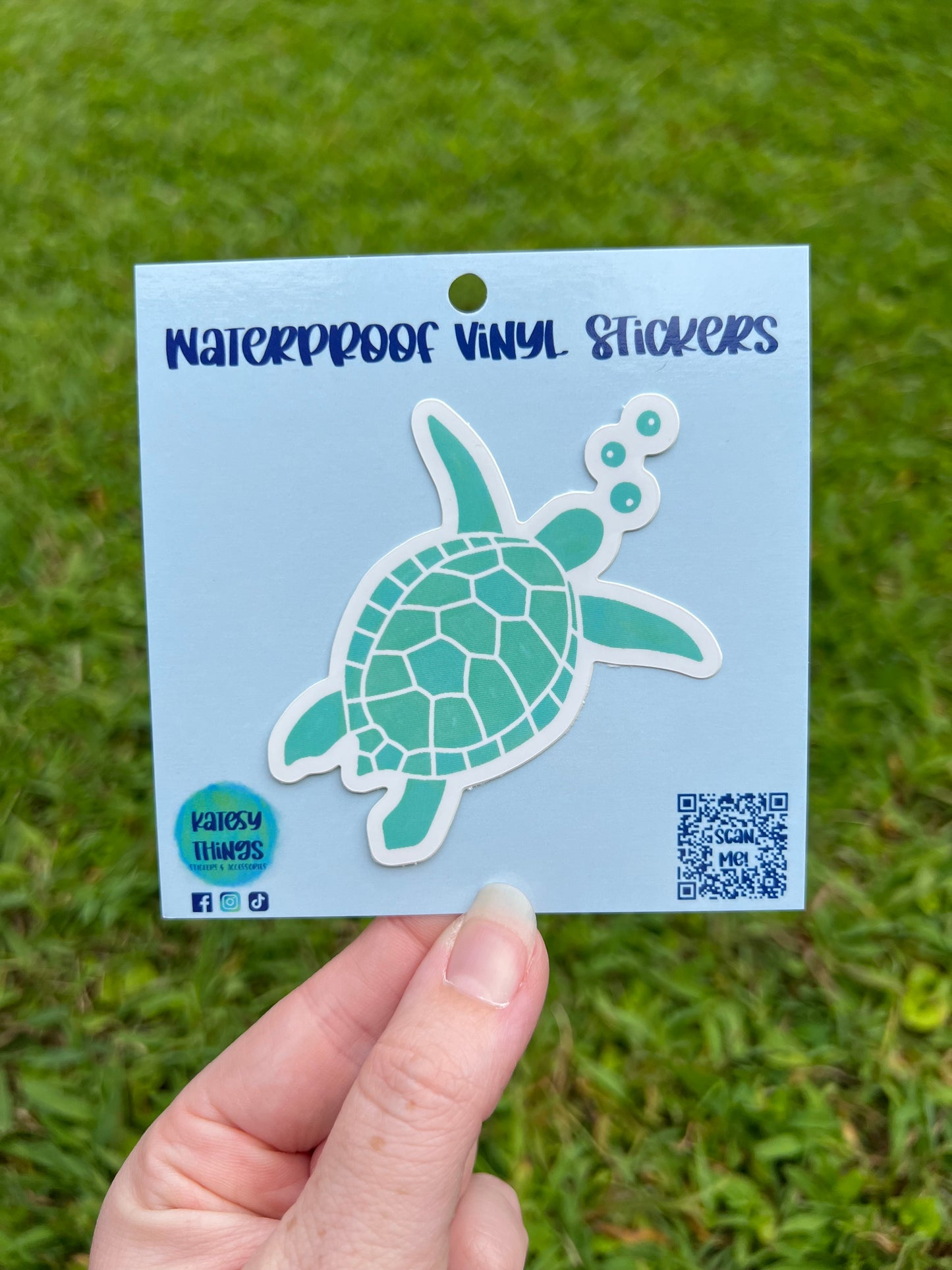 Turtle Vinyl Sticker